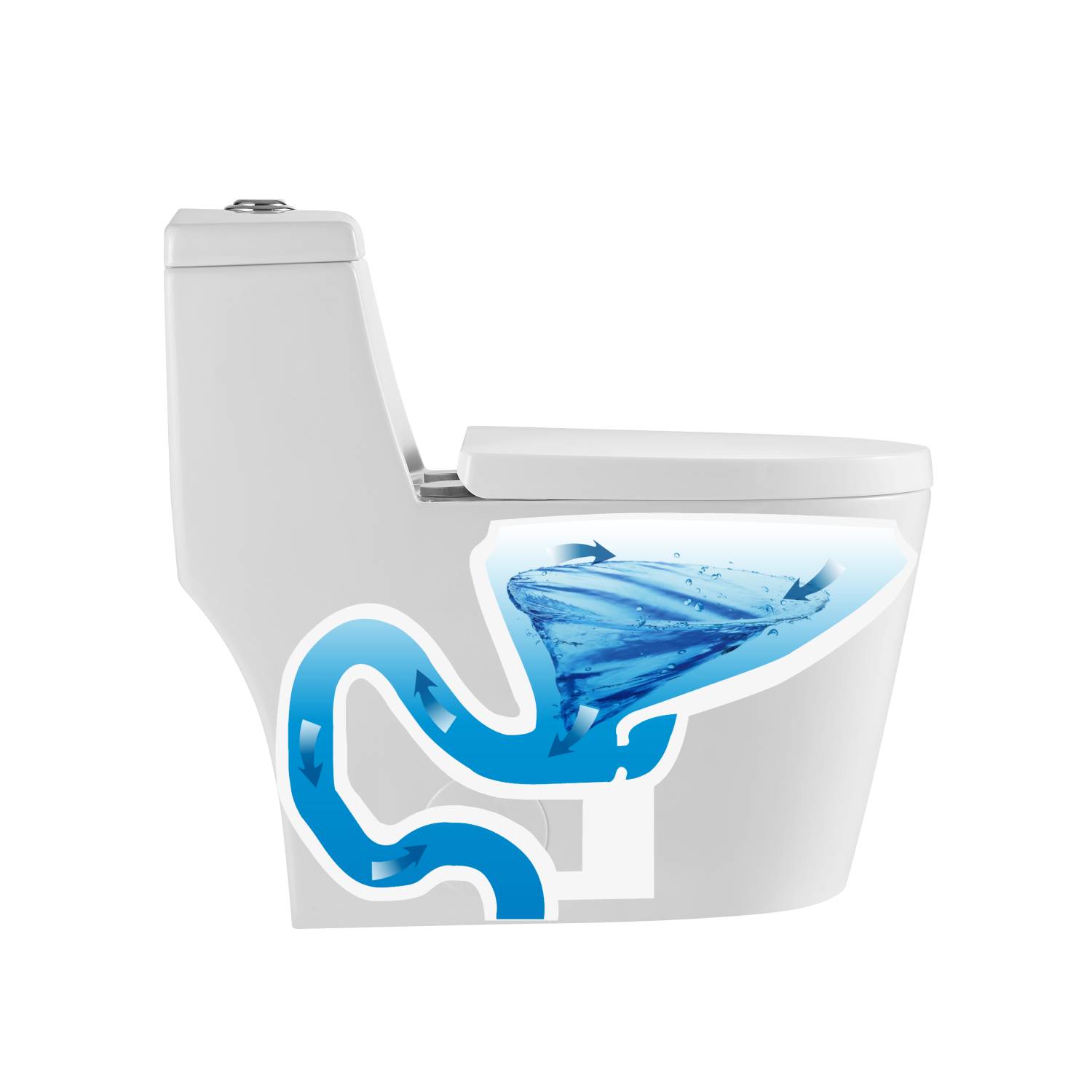 One Piece Toilet T9 05 - Shop at Home Craft Studio - 15