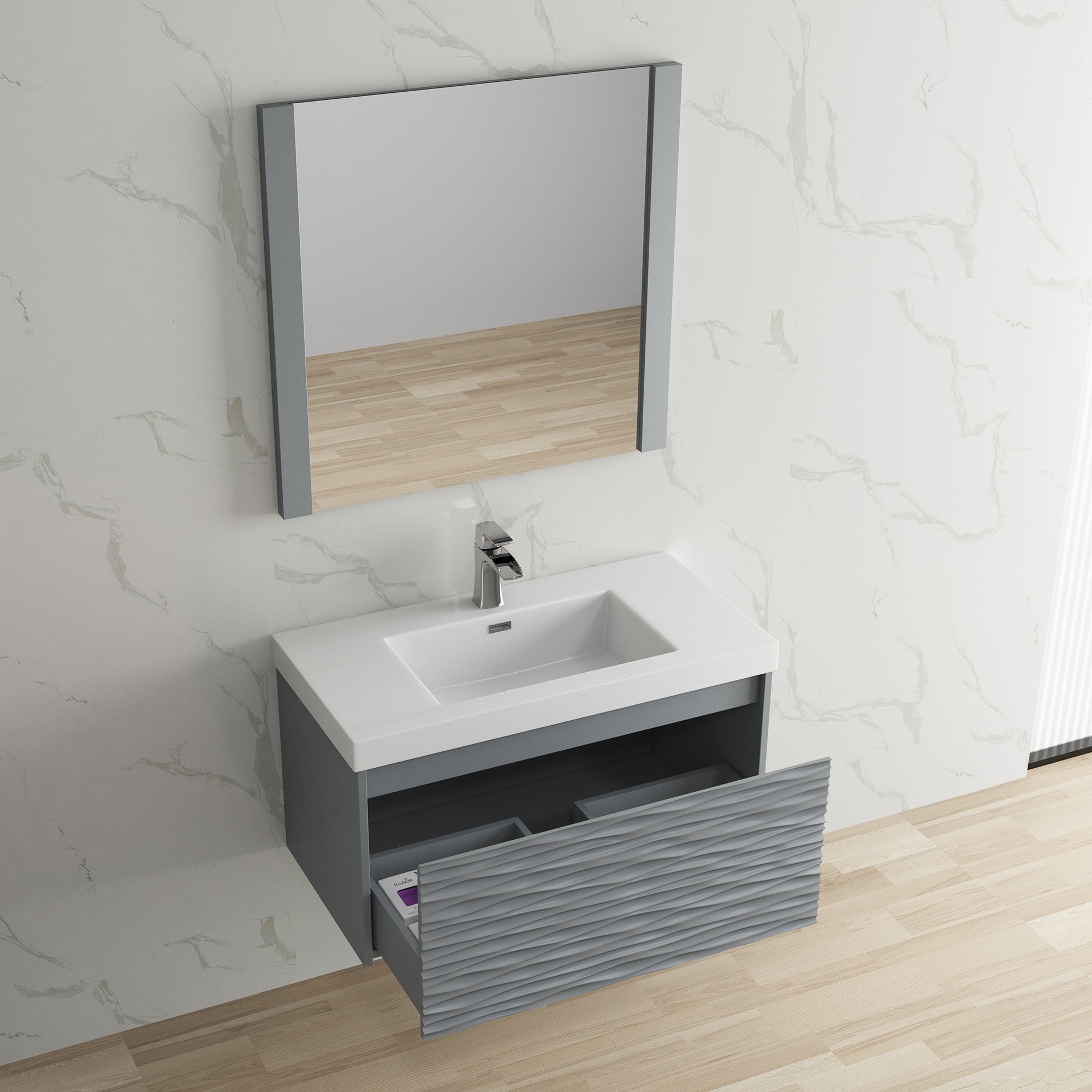 Paris 36 Inch Vanity - Shop at Home Craft Studio - 2