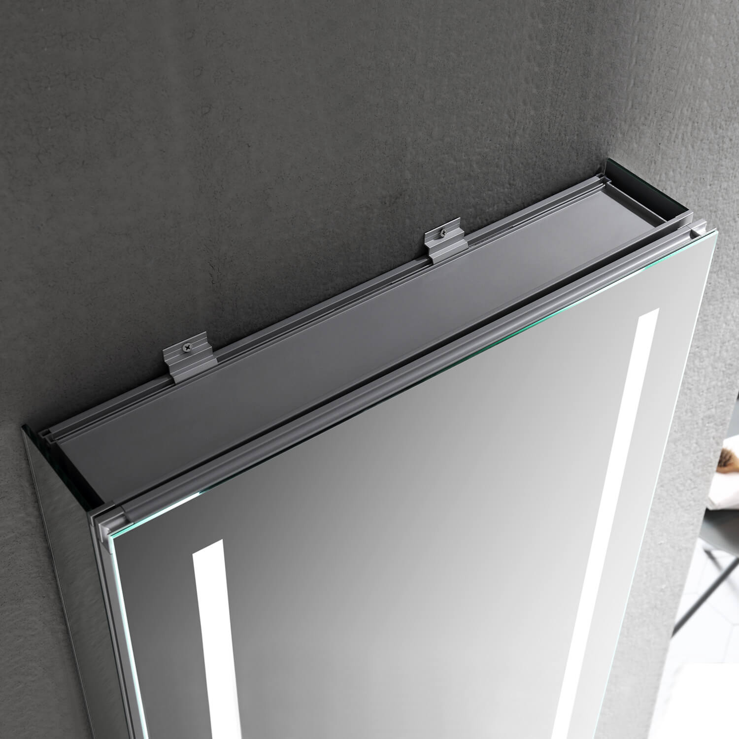 Pillar – 20 Inches LED Medicine Cabinet - Shop at Home Craft Studio - 7