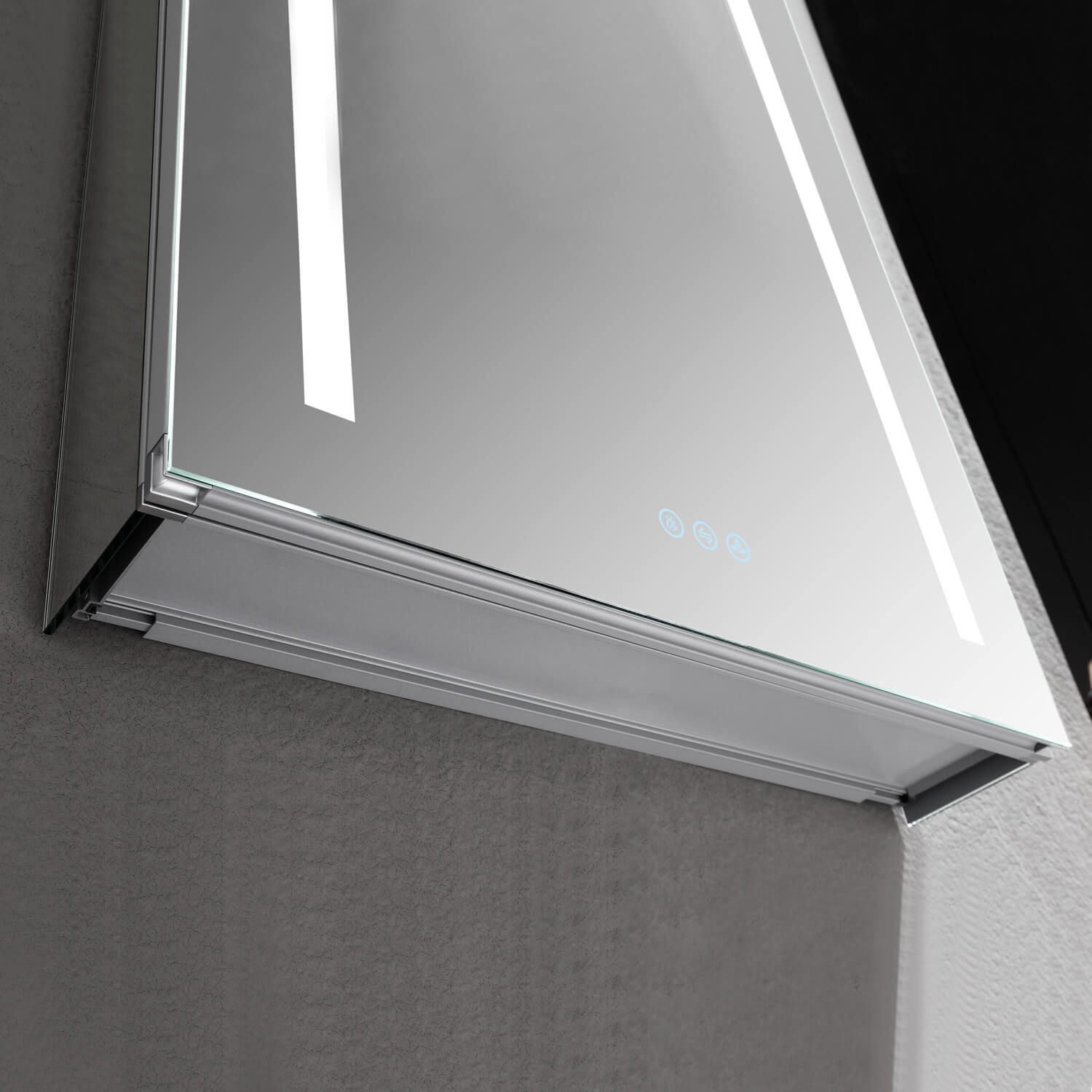 Pillar – 20 Inches LED Medicine Cabinet - Shop at Home Craft Studio - 8