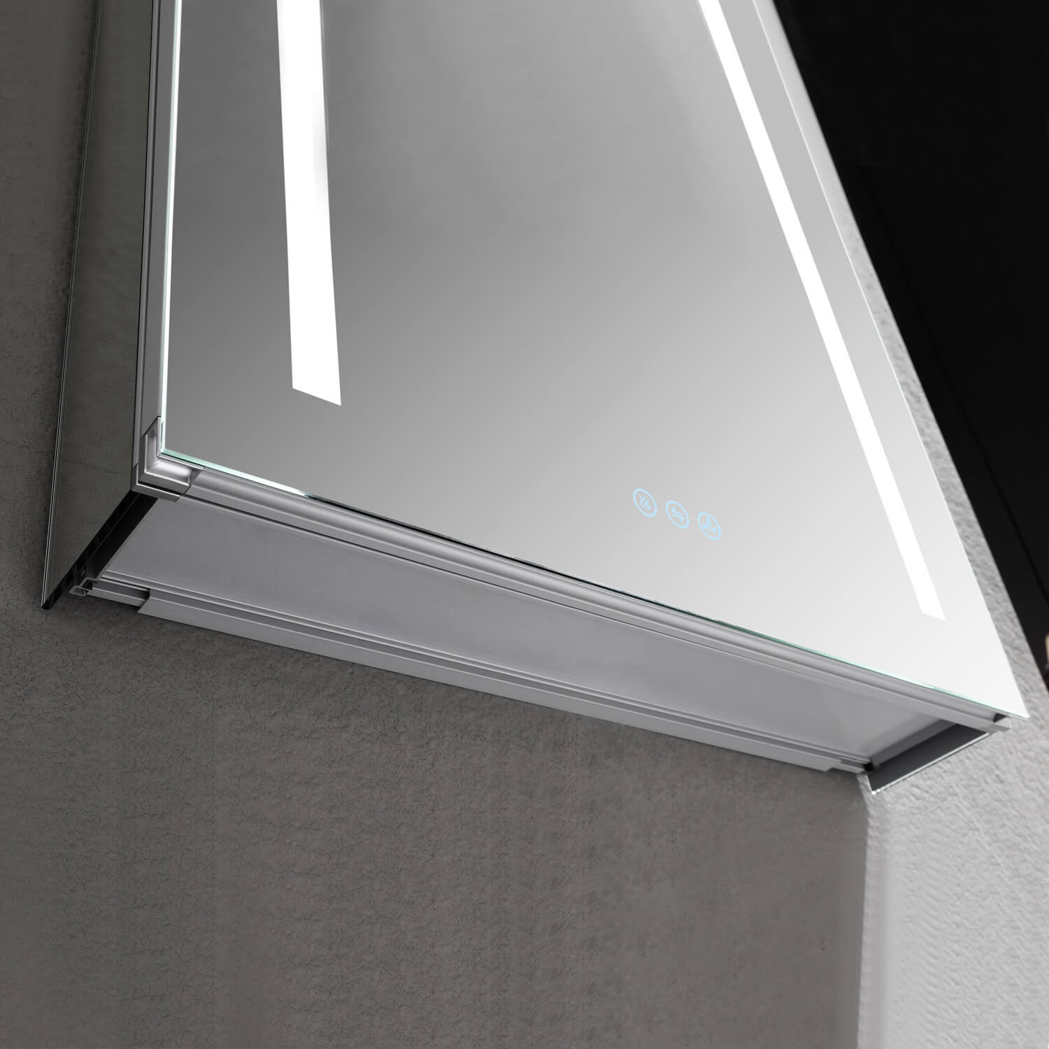 Pillar – 24 Inches LED Medicine Cabinet - Shop at Home Craft Studio - 9