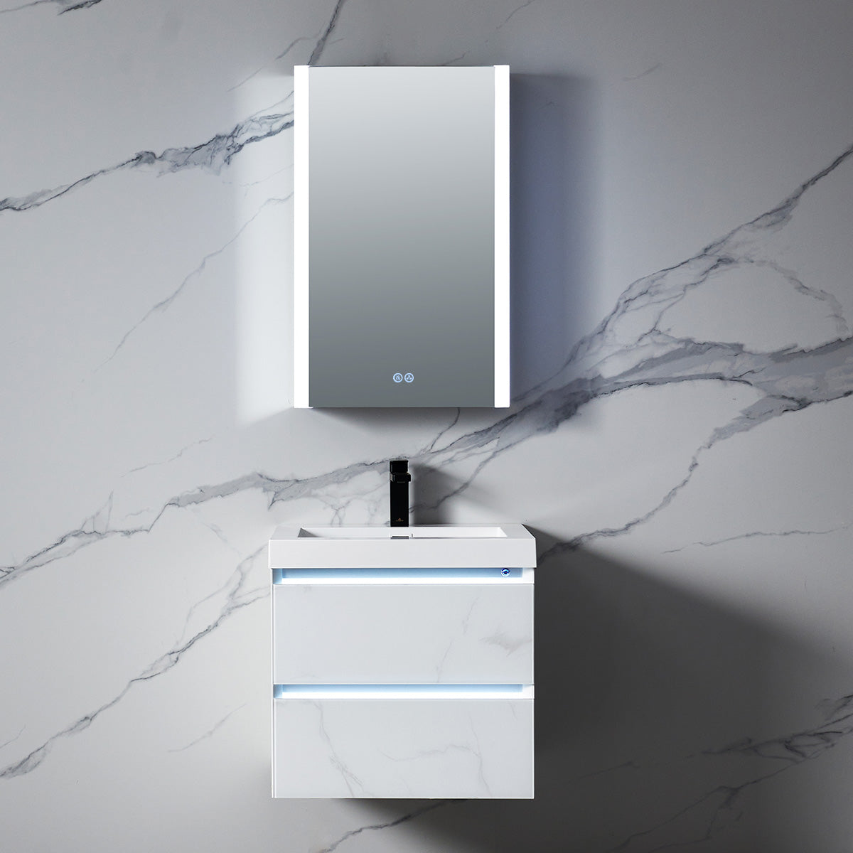 Pollux- 20 Inch LED Medicine Cabinet - Shop at Home Craft Studio - 1