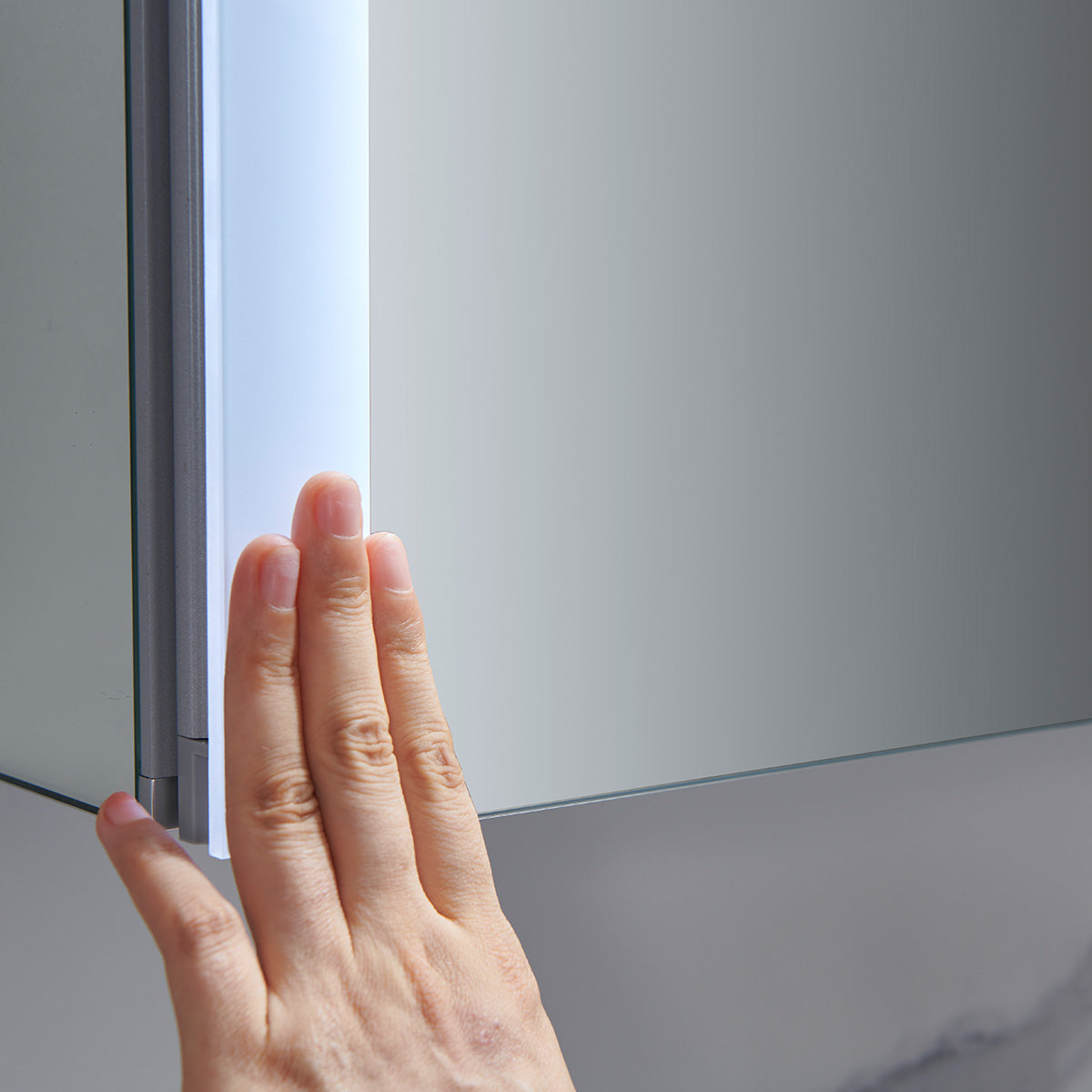 Pollux- 20 Inch LED Medicine Cabinet - Shop at Home Craft Studio - 7