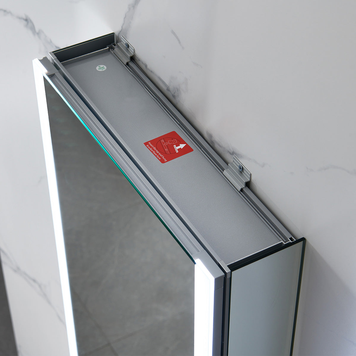 Pollux- 24 Inch LED Medicine Cabinet - Shop at Home Craft Studio - 14