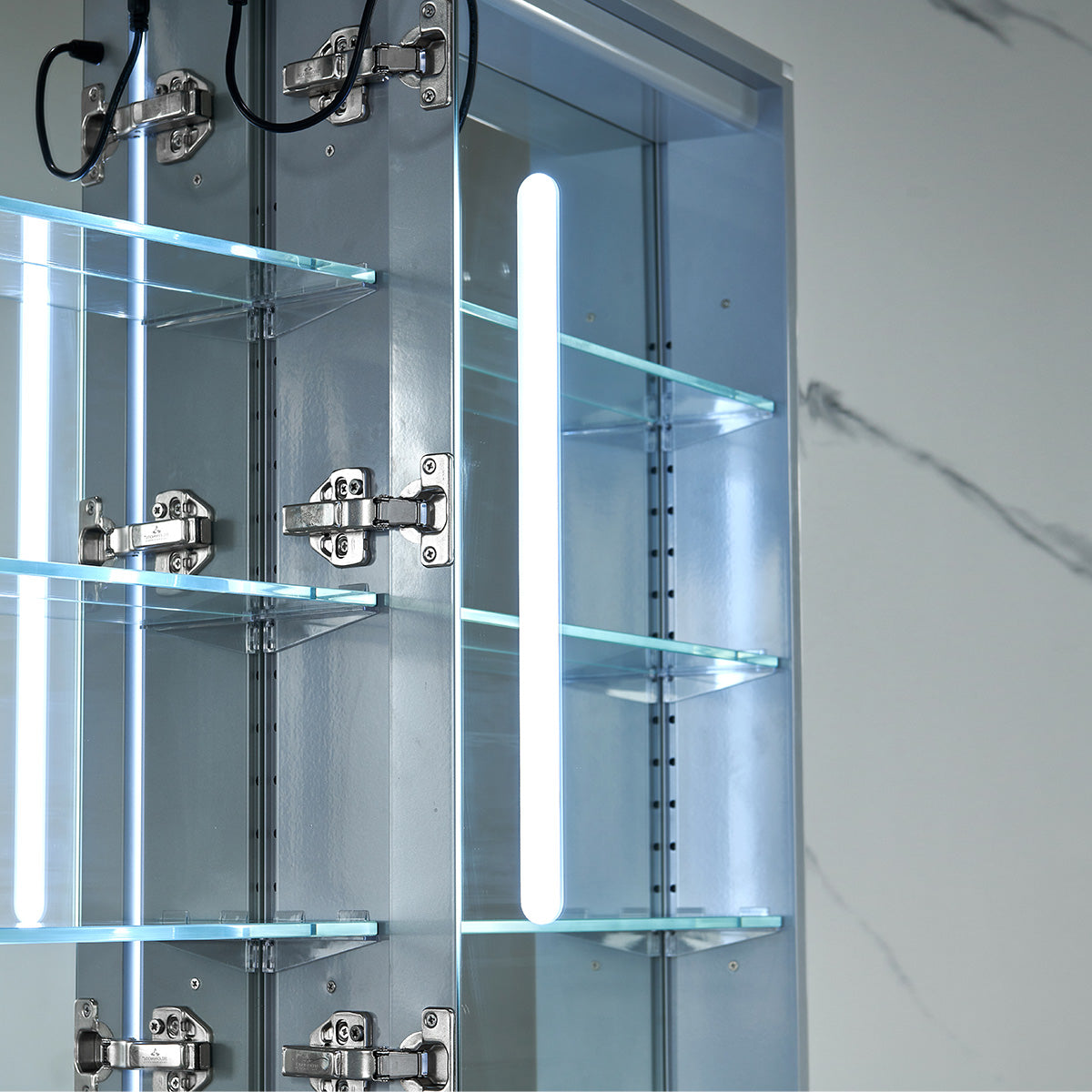 Pollux- 30 Inch LED Medicine Cabinet - Shop at Home Craft Studio - 11