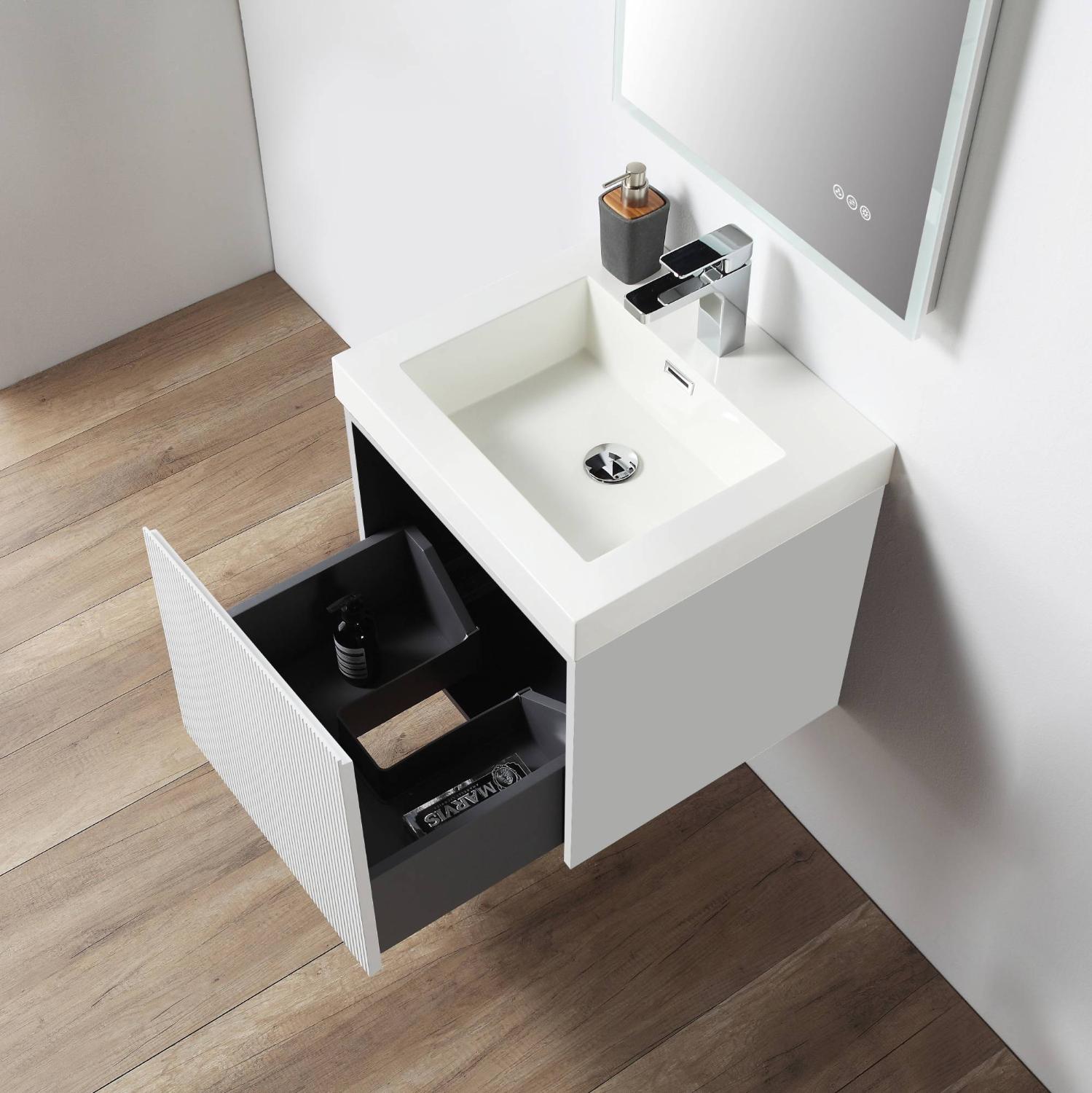 Positano 20″ Vanity - Shop at Home Craft Studio - 8