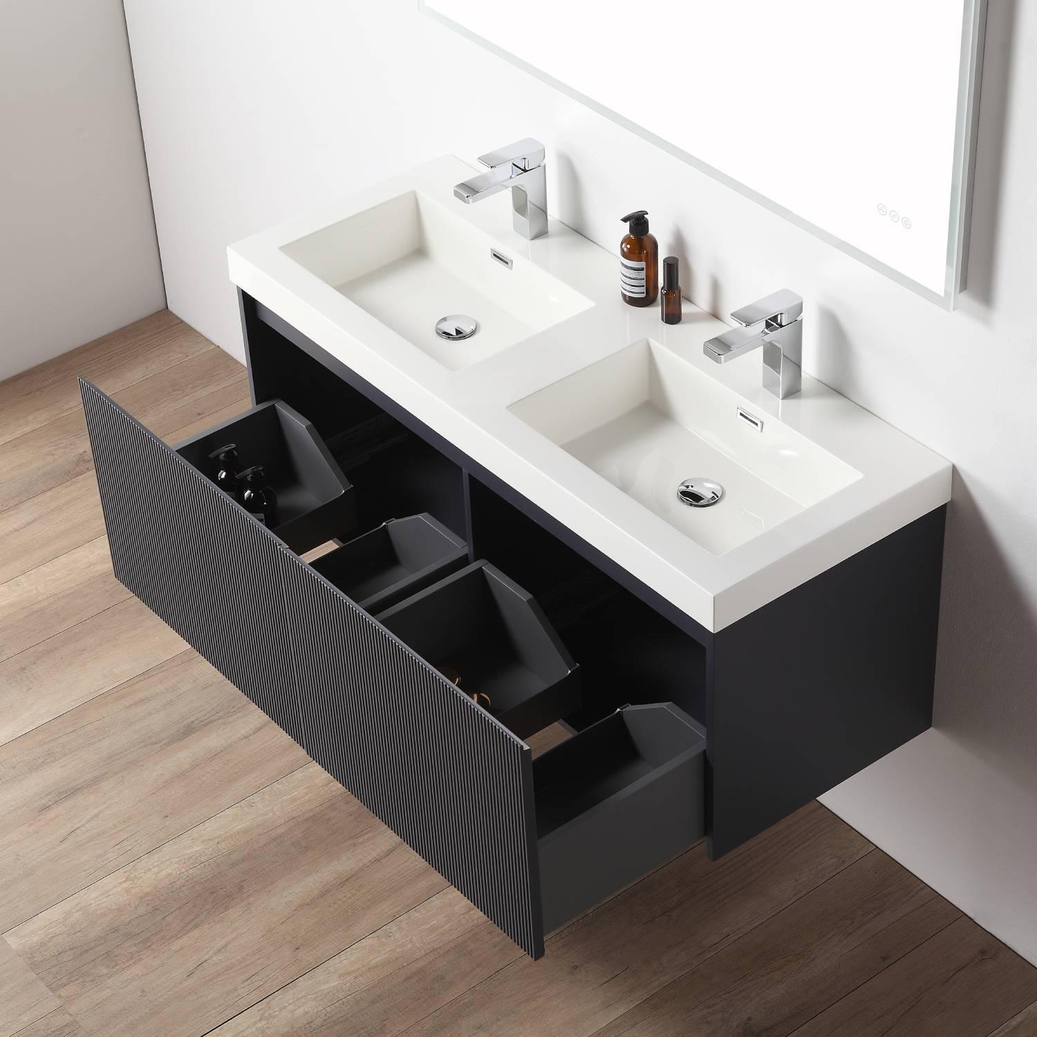 Positano 48″ Double Vanity - Shop at Home Craft Studio - 9