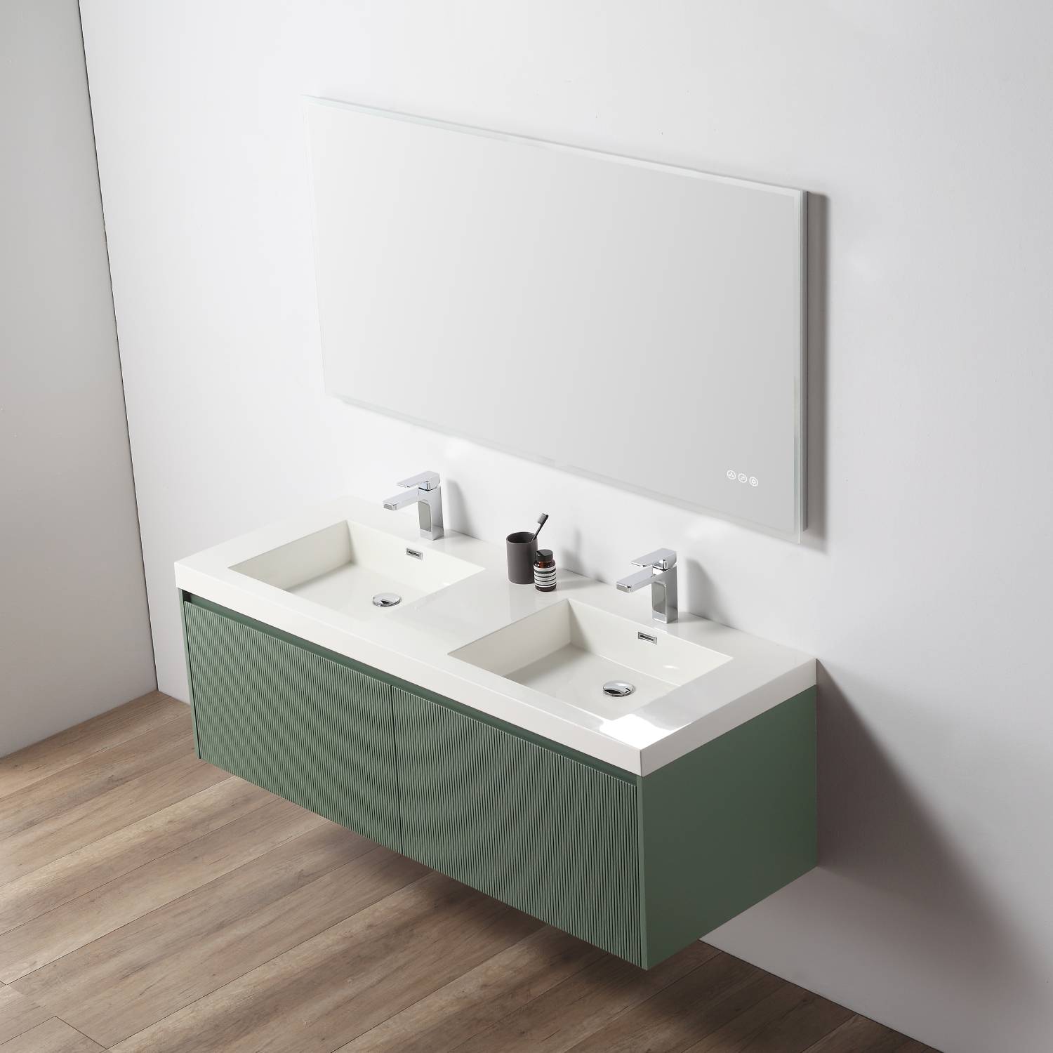 Positano 60″ Double Vanity - Shop at Home Craft Studio - 5