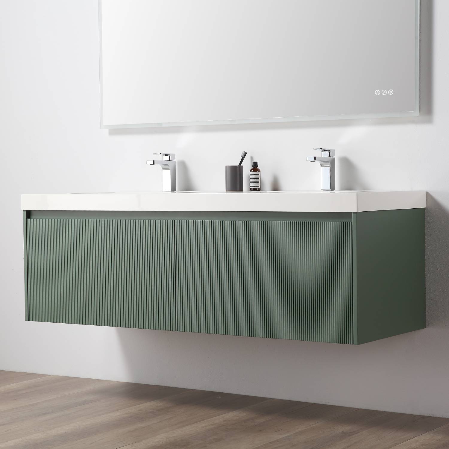 Positano 60″ Double Vanity - Shop at Home Craft Studio - 6