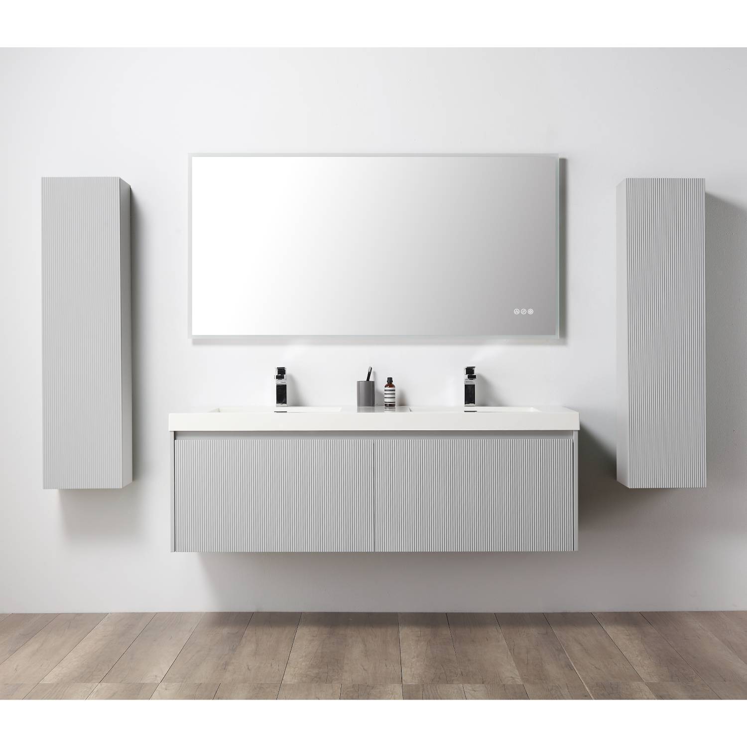 Positano 72″ Double Vanity - Shop at Home Craft Studio - 4