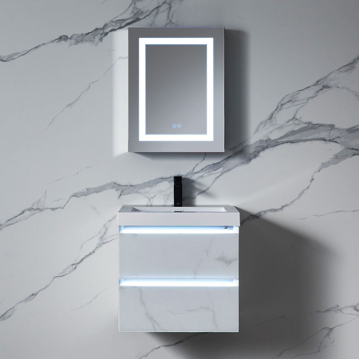 Rigel – 20 Inch LED Medicine Cabinet - Shop at Home Craft Studio - 1