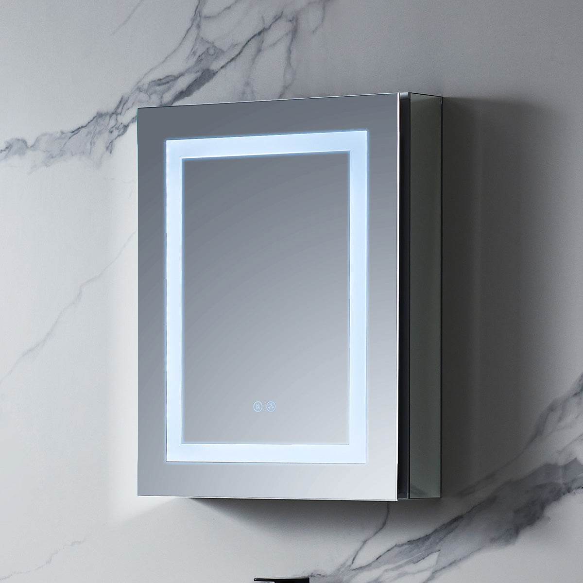 Rigel – 20 Inch LED Medicine Cabinet - Shop at Home Craft Studio - 4