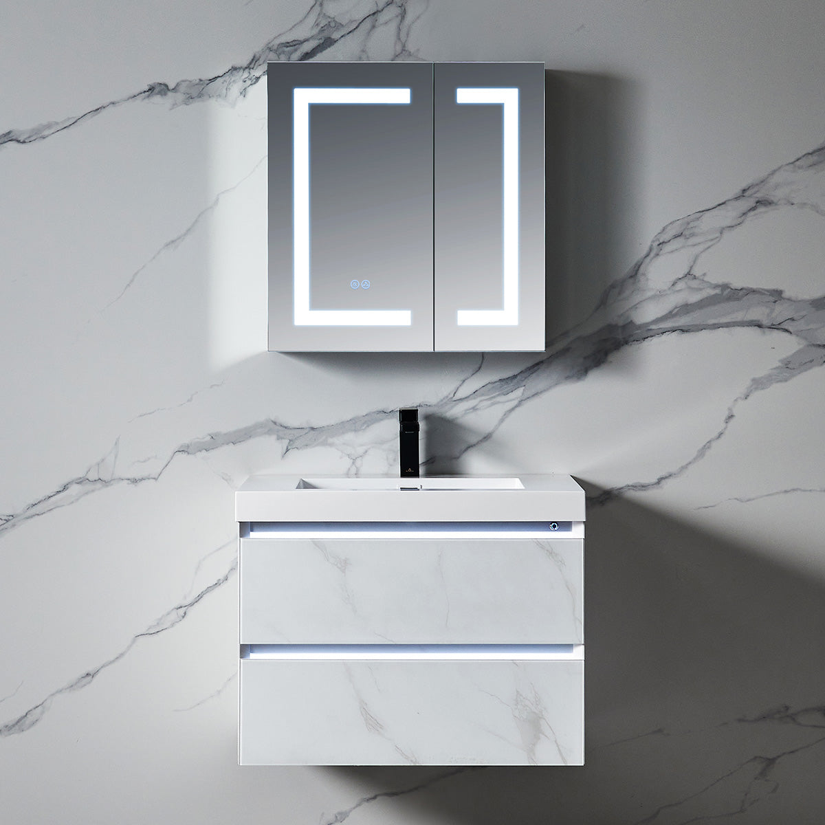 Rigel – 25 Inch LED Medicine Cabinet - Shop at Home Craft Studio - 1