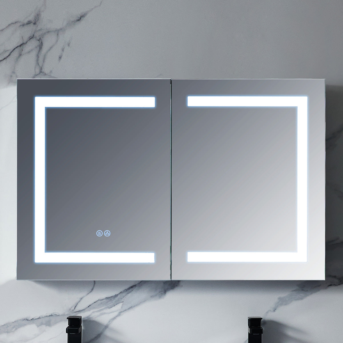 Rigel – 40 Inch LED Medicine Cabinet - Shop at Home Craft Studio - 3