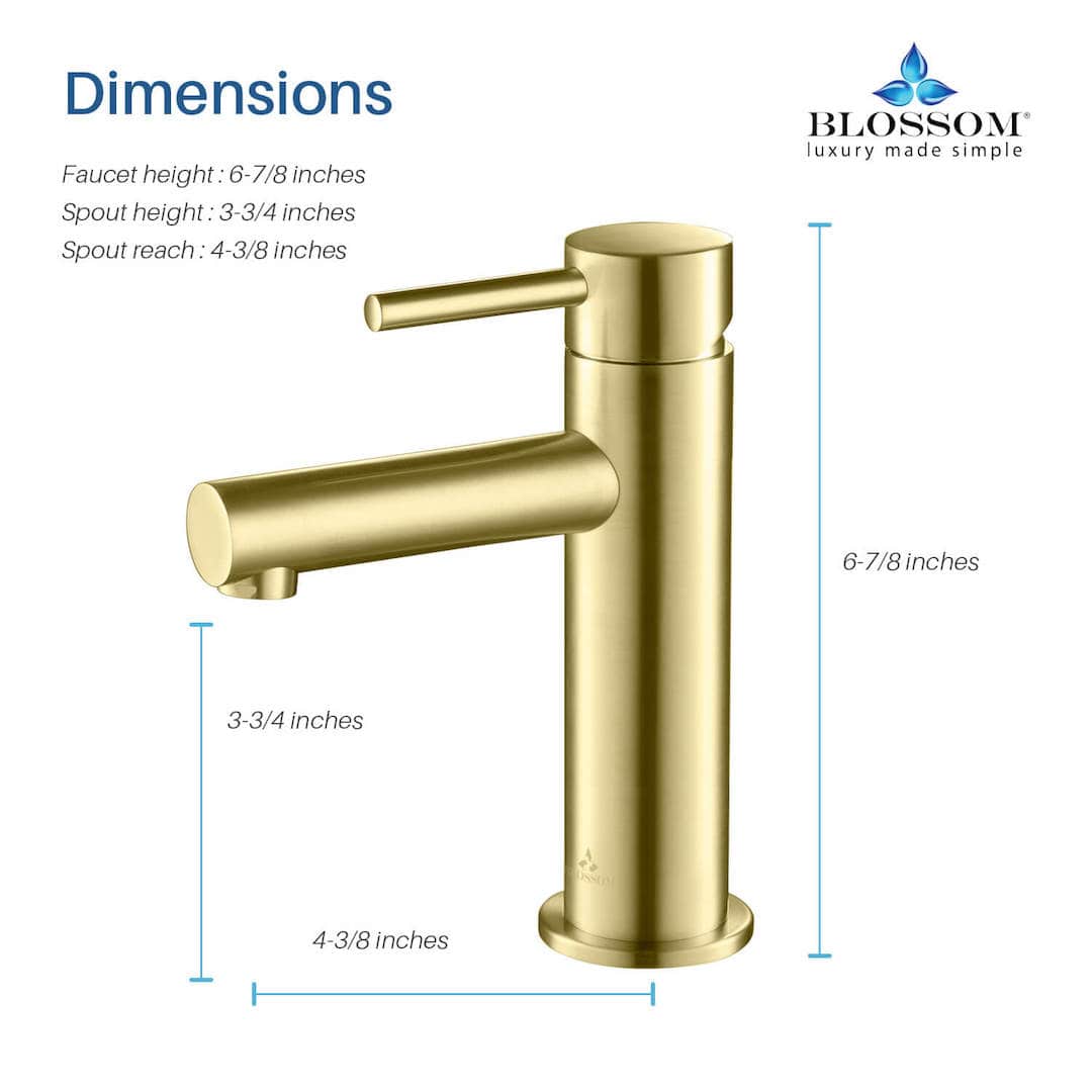 Single Handle Lavatory Faucet – F01 116 - Shop at Home Craft Studio - 2