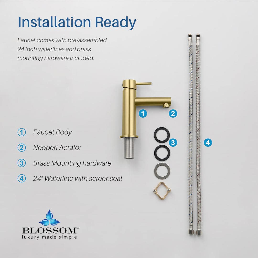 Single Handle Lavatory Faucet – F01 116 - Shop at Home Craft Studio - 6