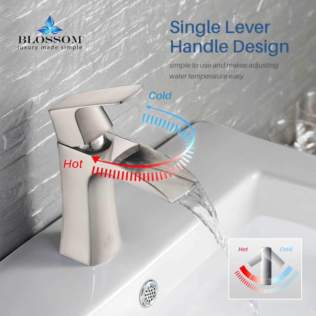 Single Handle Lavatory Faucet – F01 301 - Shop at Home Craft Studio - 6