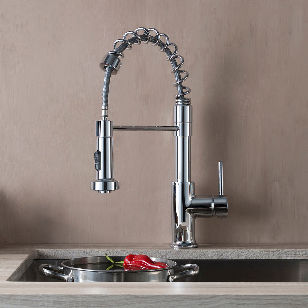 Single Handle Pull Out Kitchen Faucet – F01 205 - Shop at Home Craft Studio - 1