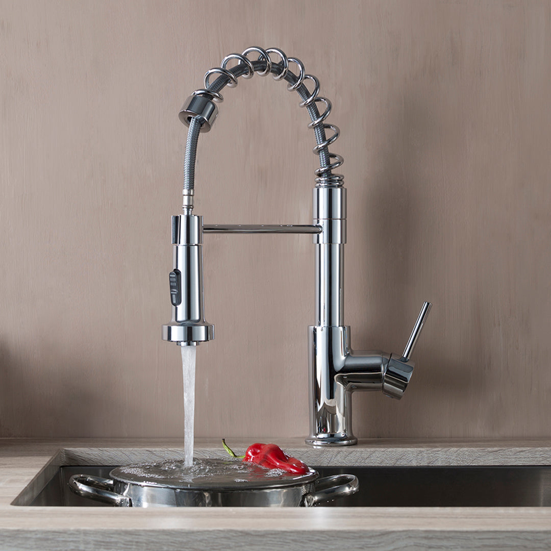 Single Handle Pull Out Kitchen Faucet – F01 205 - Shop at Home Craft Studio - 2