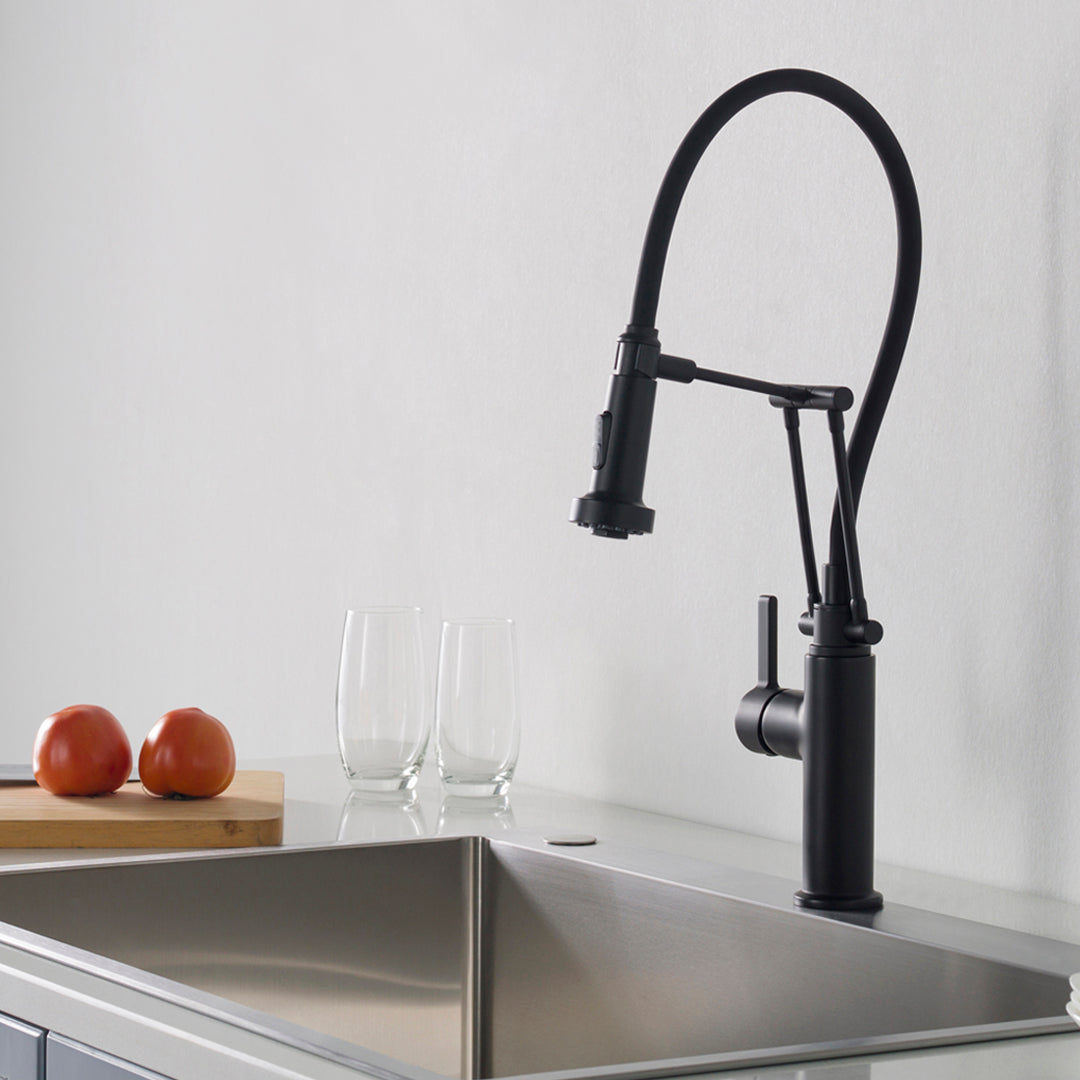 Single Handle Pull Out Kitchen Faucet – F01 208 - Shop at Home Craft Studio - 1