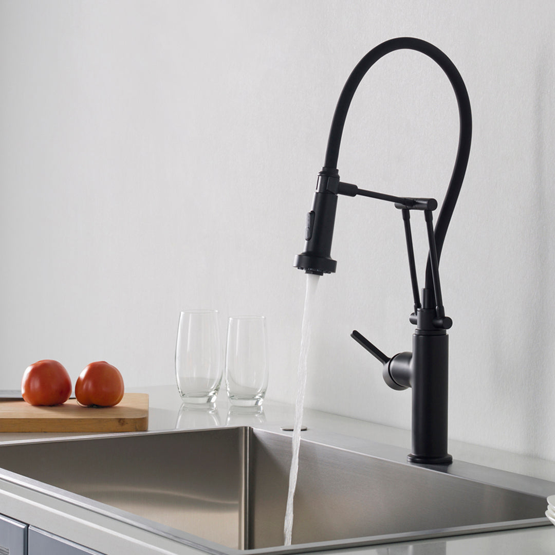 Single Handle Pull Out Kitchen Faucet – F01 208 - Shop at Home Craft Studio - 2