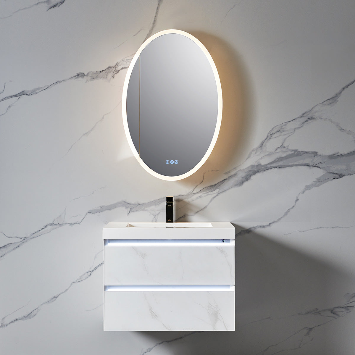 Spica – 24 Inch LED Medicine Cabinet - Shop at Home Craft Studio - 1