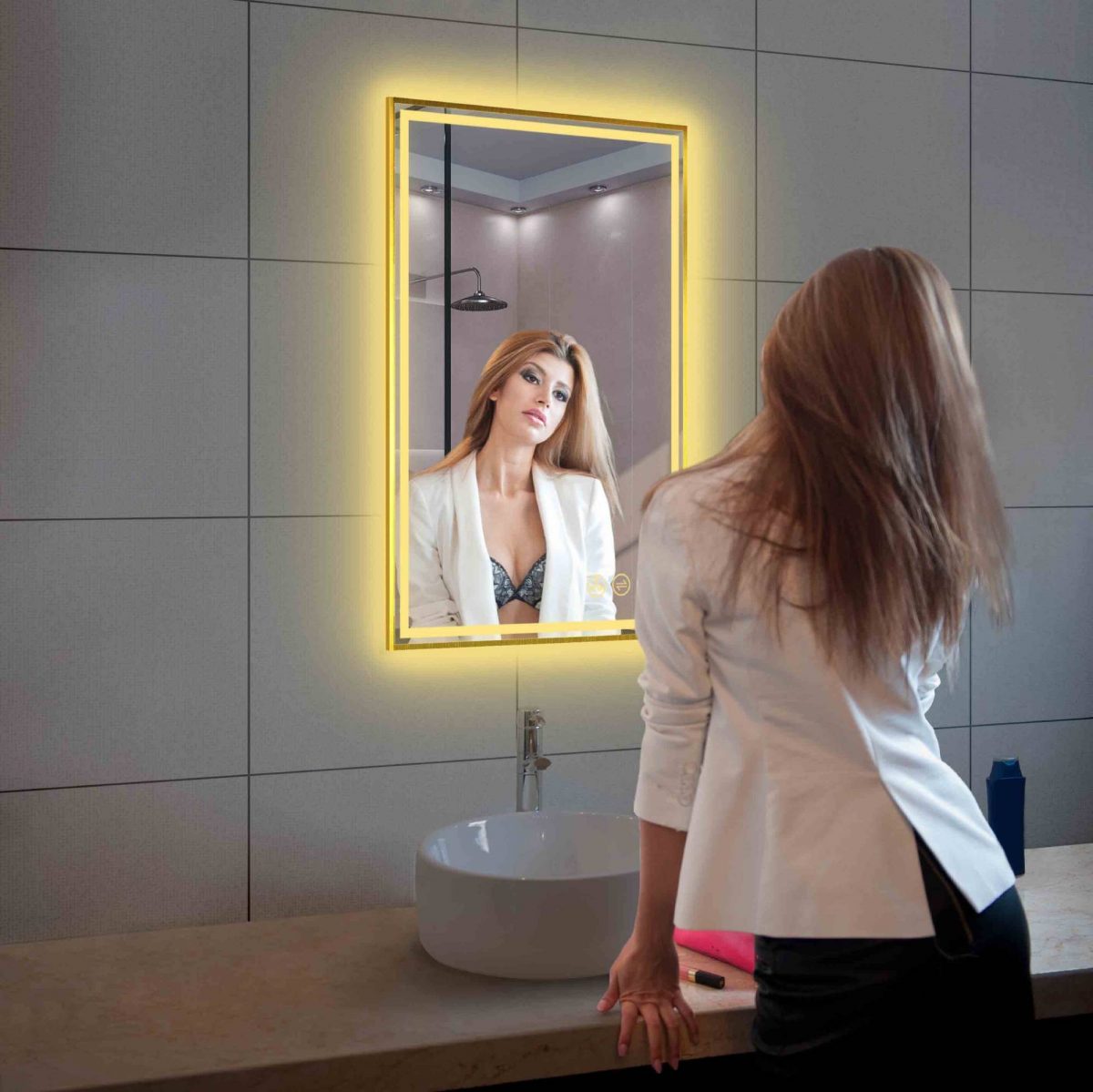 Stellar 24 Inch LED Mirror - Shop at Home Craft Studio - 10