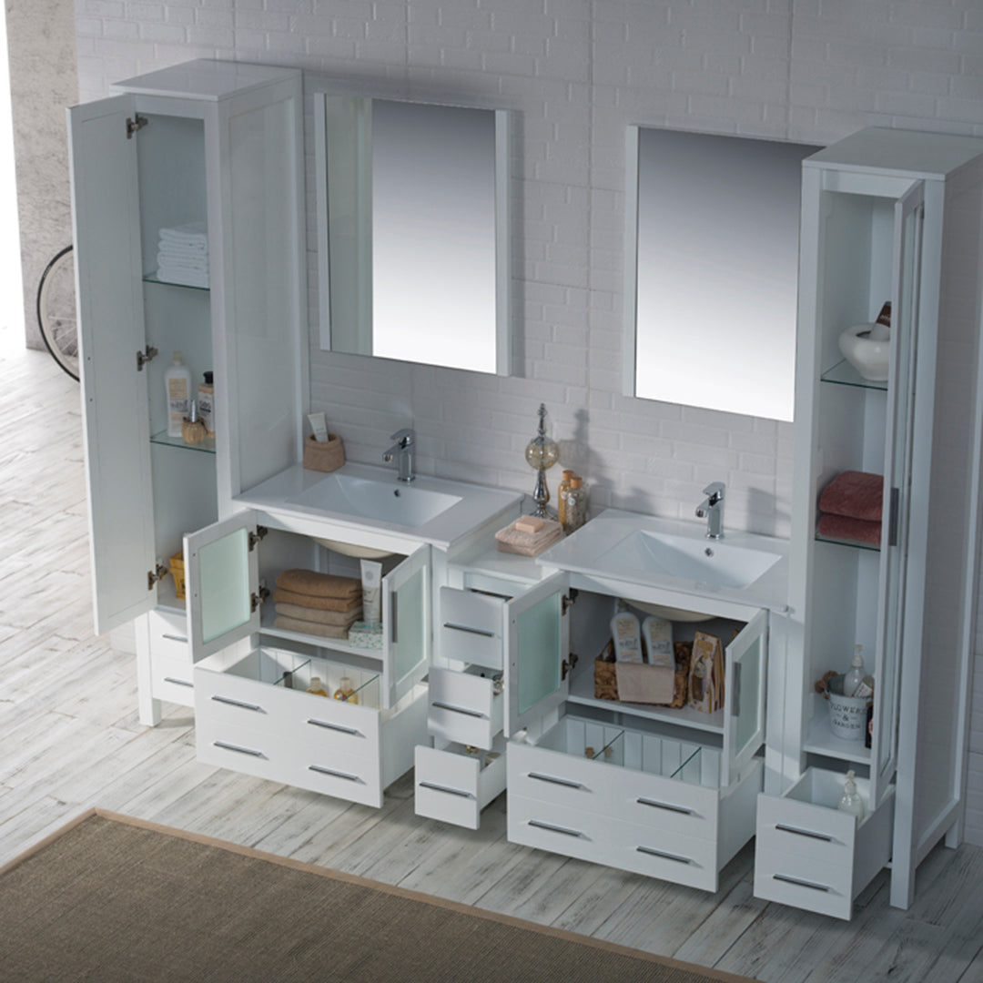 Sydney 102 Inch Vanity - Shop at Home Craft Studio - 4