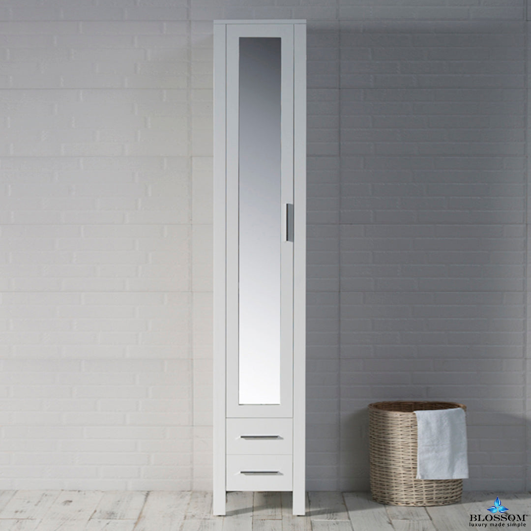 Sydney 15 Inch Mirror Linen Cabinet - Shop at Home Craft Studio - 2