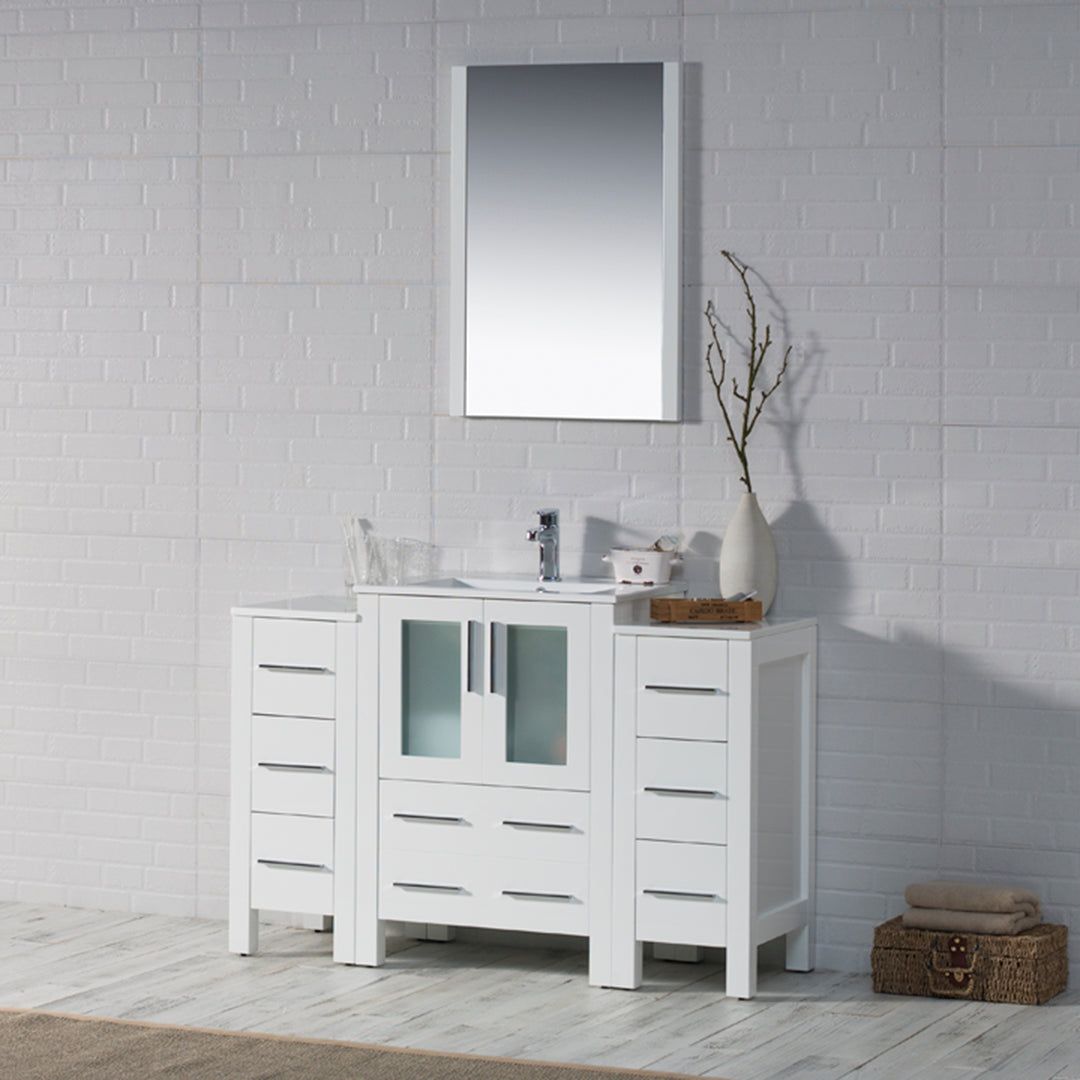 Sydney 48 Inch Vanity with Side Cabinet - Shop at Home Craft Studio - 3