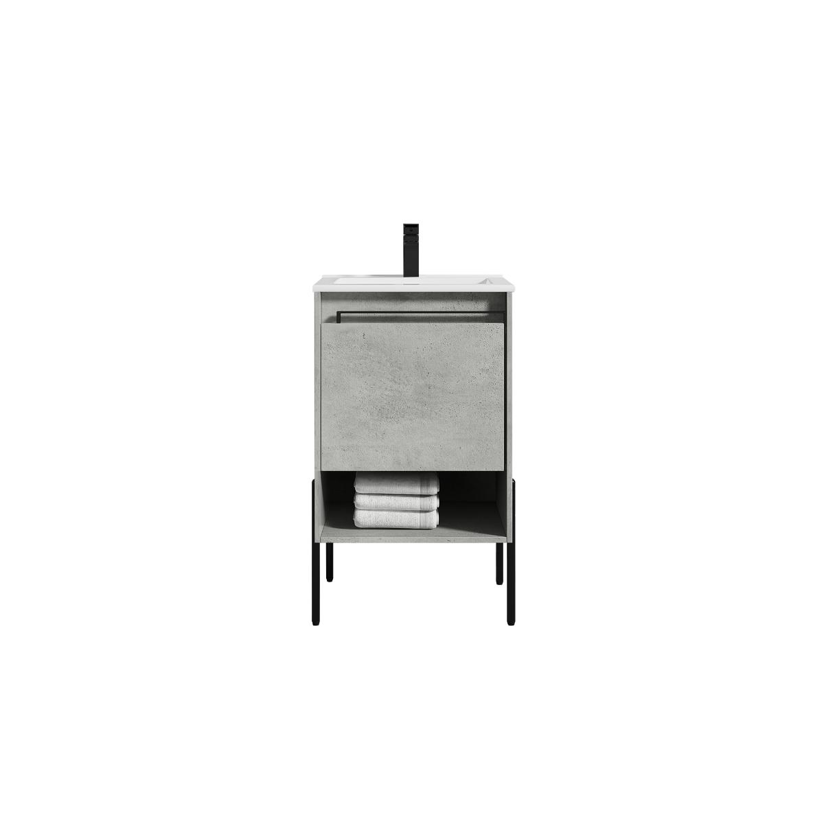Turin 20″ Vanity - Shop at Home Craft Studio - 12