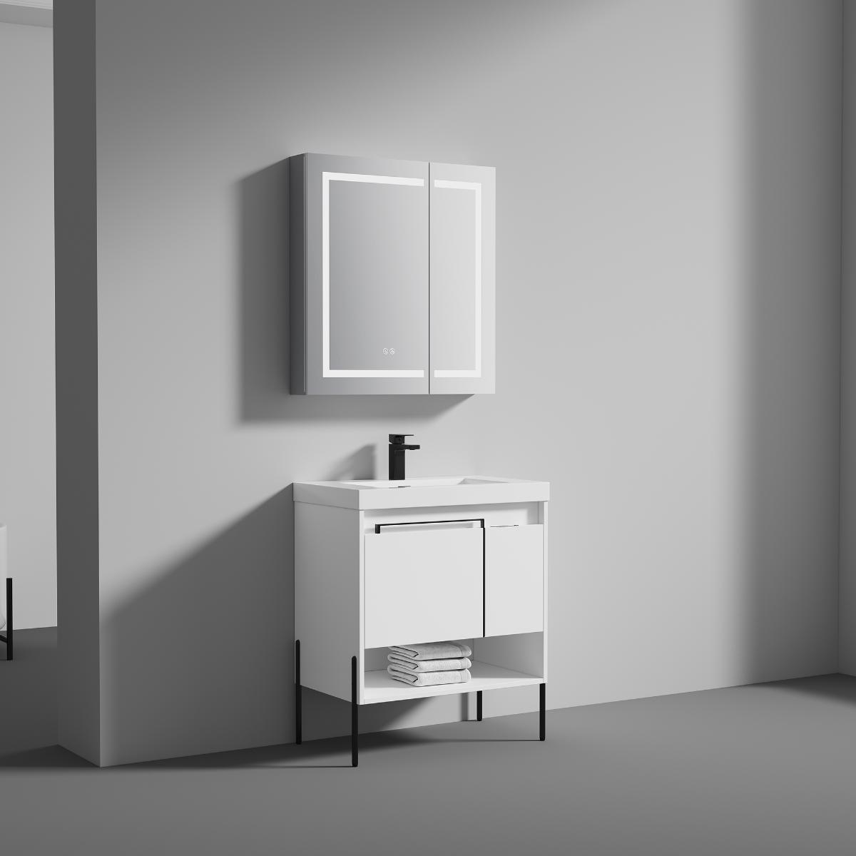 Turin 30″ Vanity - Shop at Home Craft Studio - 2