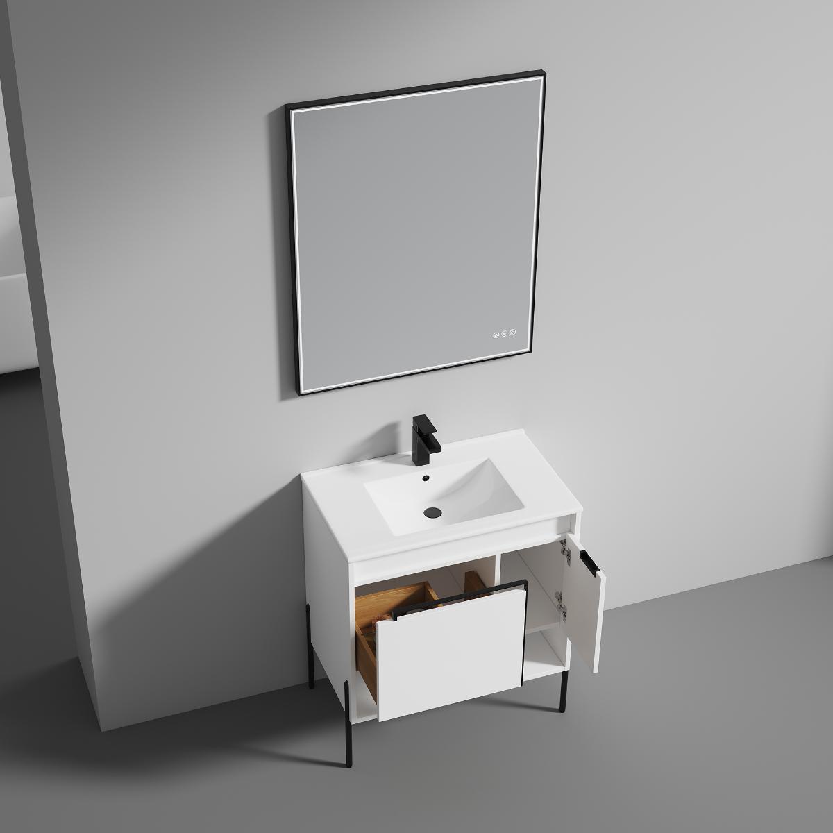 Turin 30″ Vanity - Shop at Home Craft Studio - 7