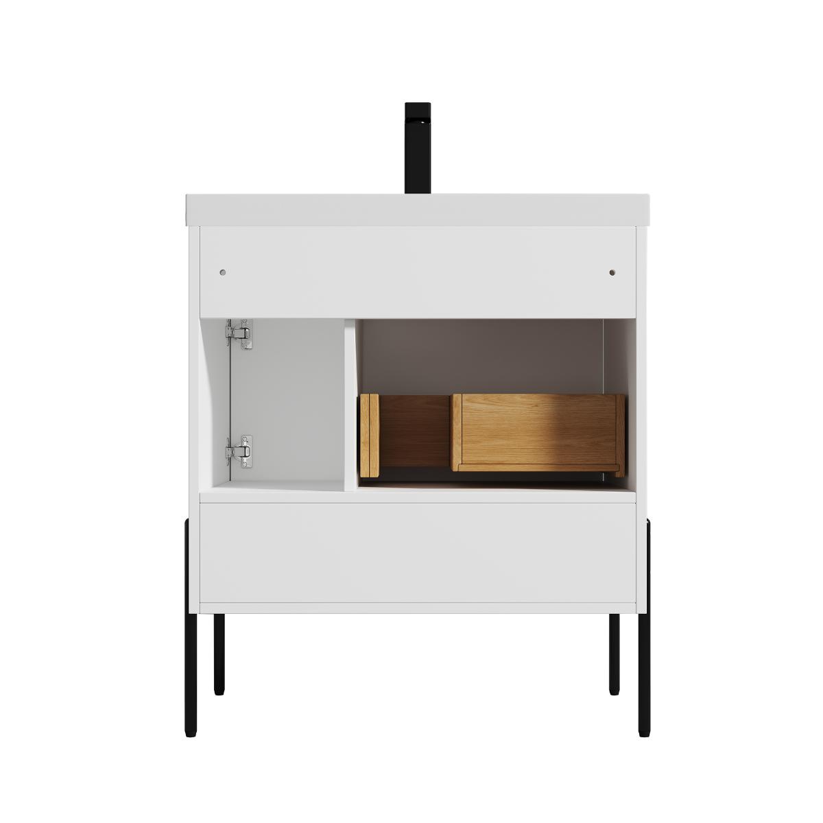 Turin 30″ Vanity - Shop at Home Craft Studio - 12