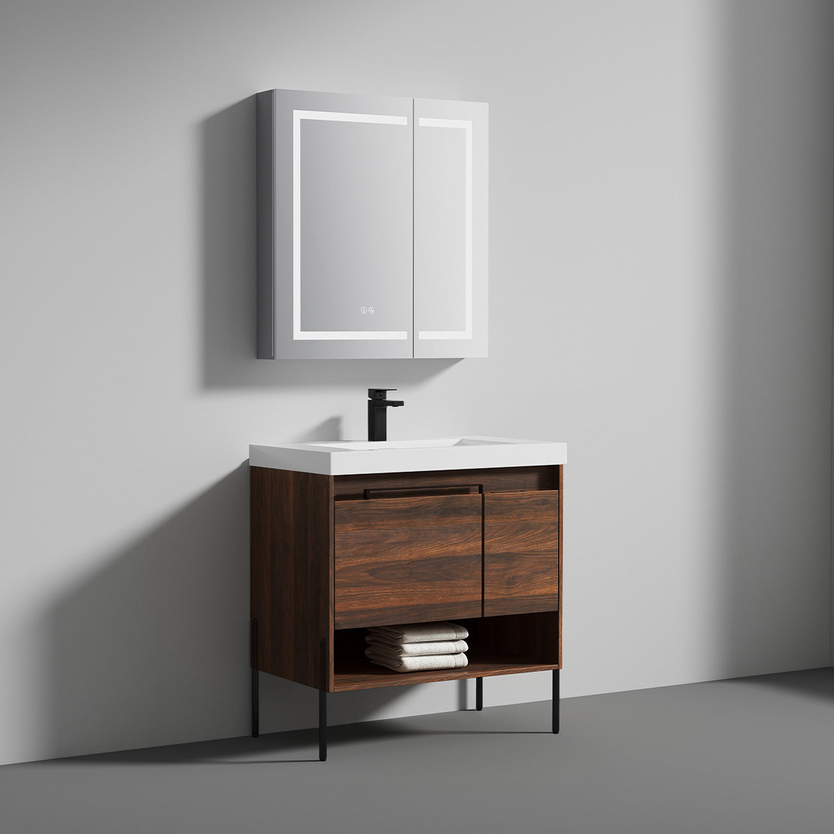 Turin 36″ Vanity - Shop at Home Craft Studio - 3