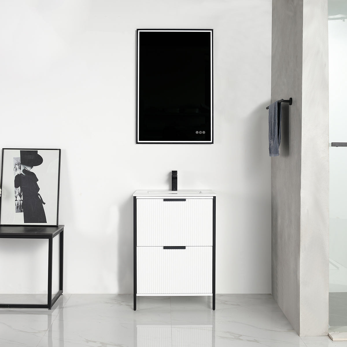 Zurich 24″ Vanity - Shop at Home Craft Studio - 17