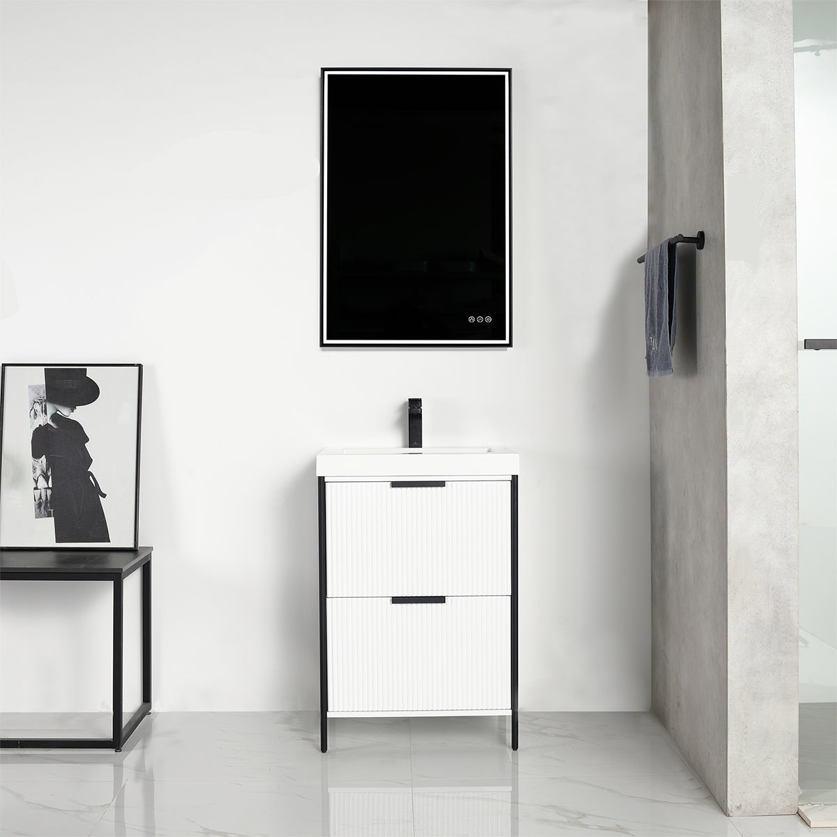 Zurich 24″ Vanity - Shop at Home Craft Studio - 1