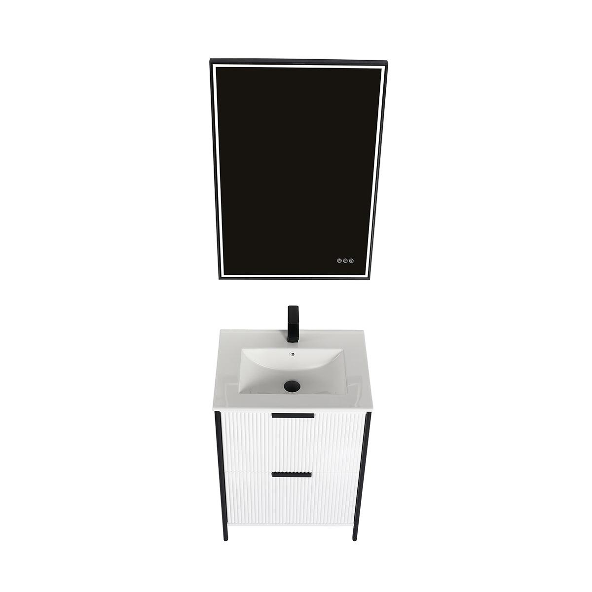 Zurich 24″ Vanity - Shop at Home Craft Studio - 5