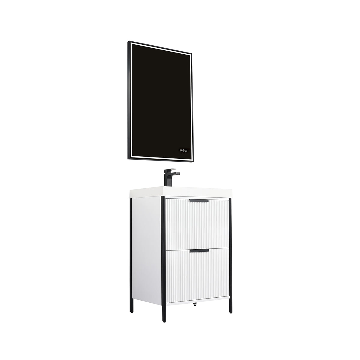 Zurich 24″ Vanity - Shop at Home Craft Studio - 13