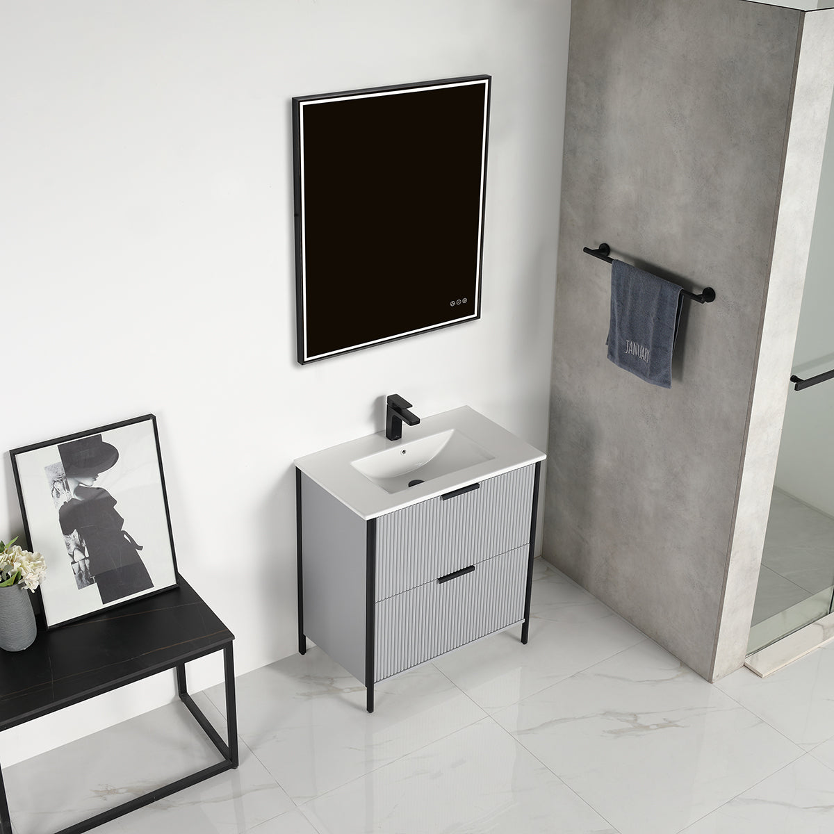 Zurich 30″ Vanity - Shop at Home Craft Studio - 4
