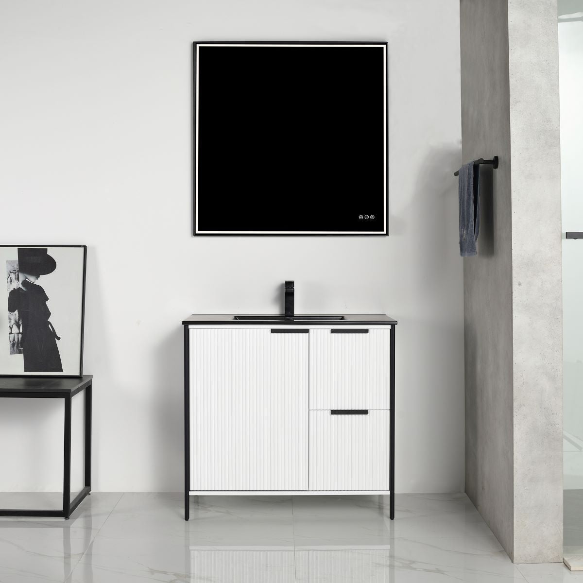 Zurich 36″ Vanity - Shop at Home Craft Studio - 10