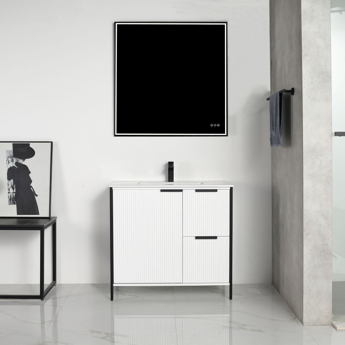 Zurich 36″ Vanity - Shop at Home Craft Studio - 11