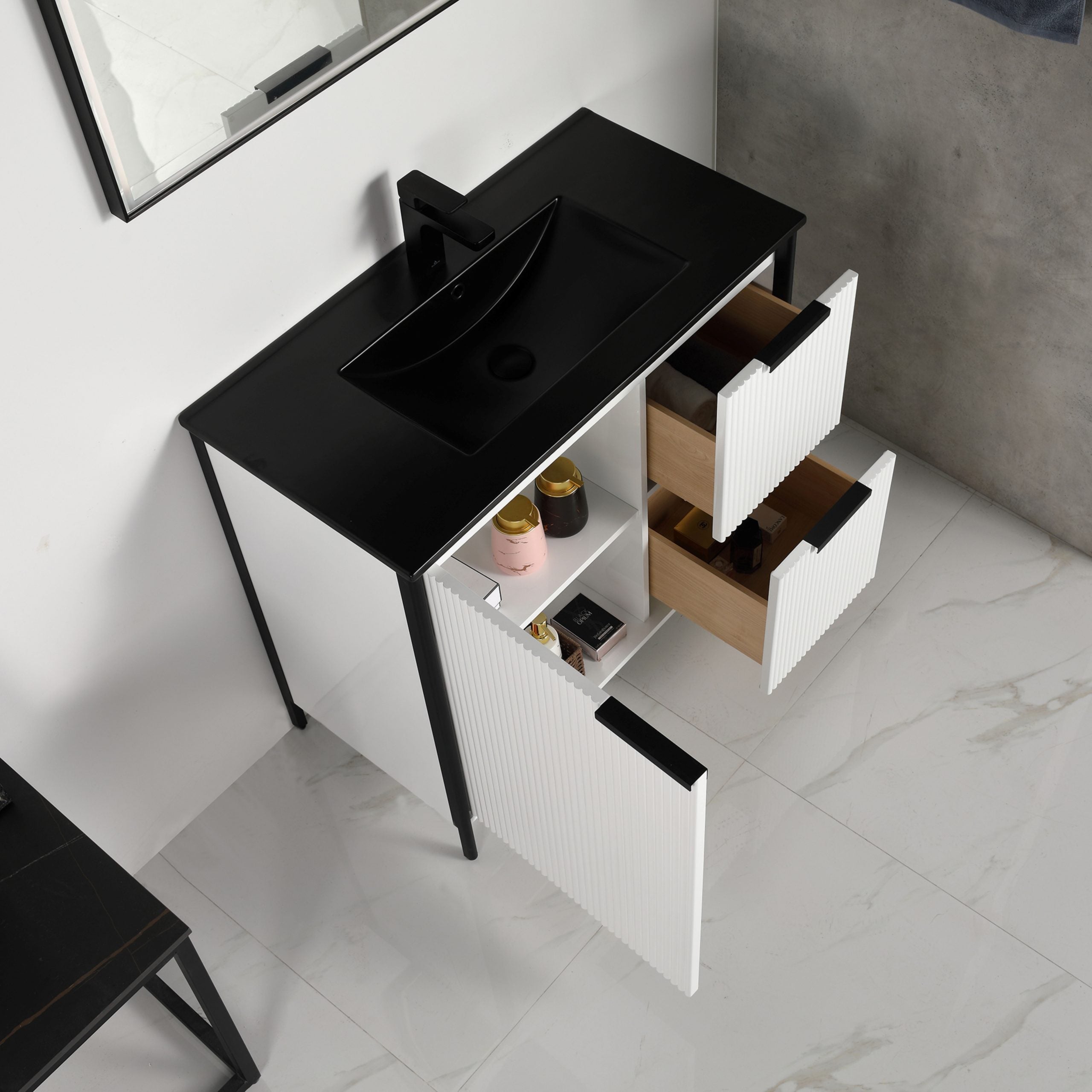 Zurich 36″ Vanity - Shop at Home Craft Studio - 4