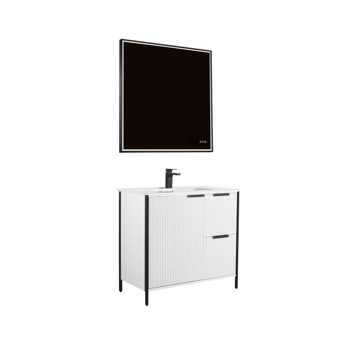 Zurich 36″ Vanity - Shop at Home Craft Studio - 8