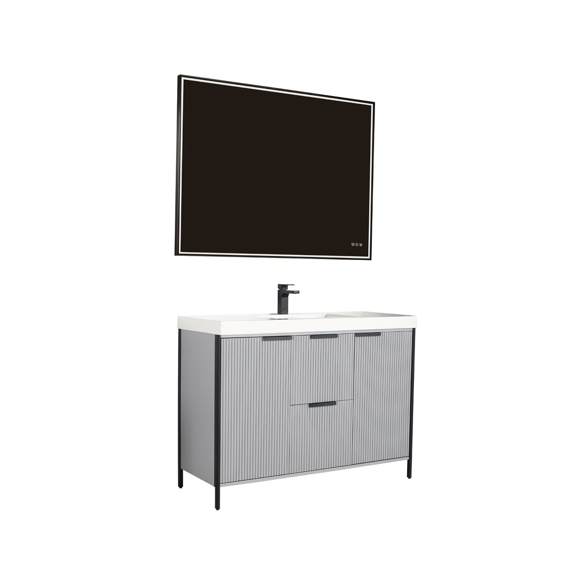 Zurich 48″ Vanity - Shop at Home Craft Studio - 6