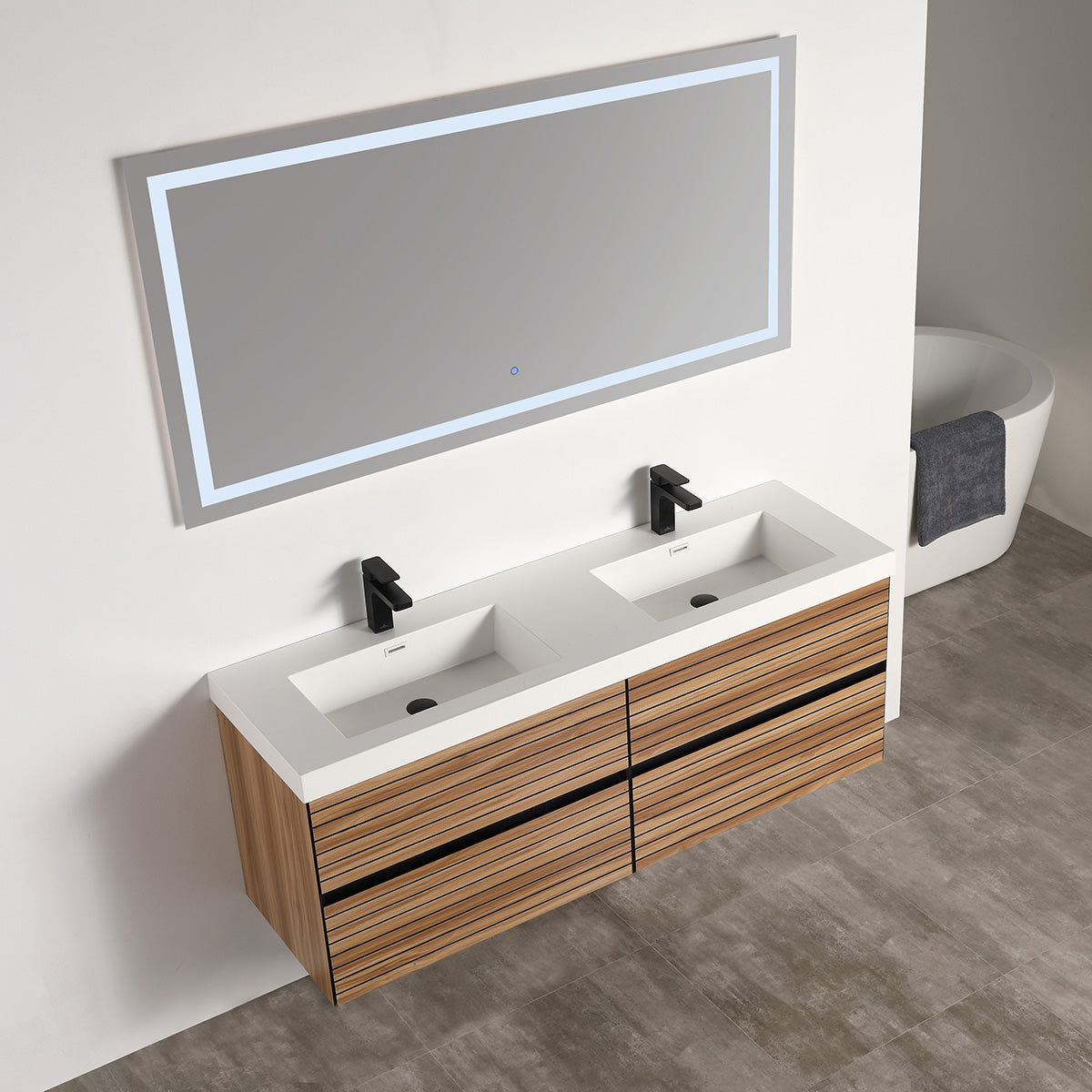 Annecy 48″ Vanity Double Sink