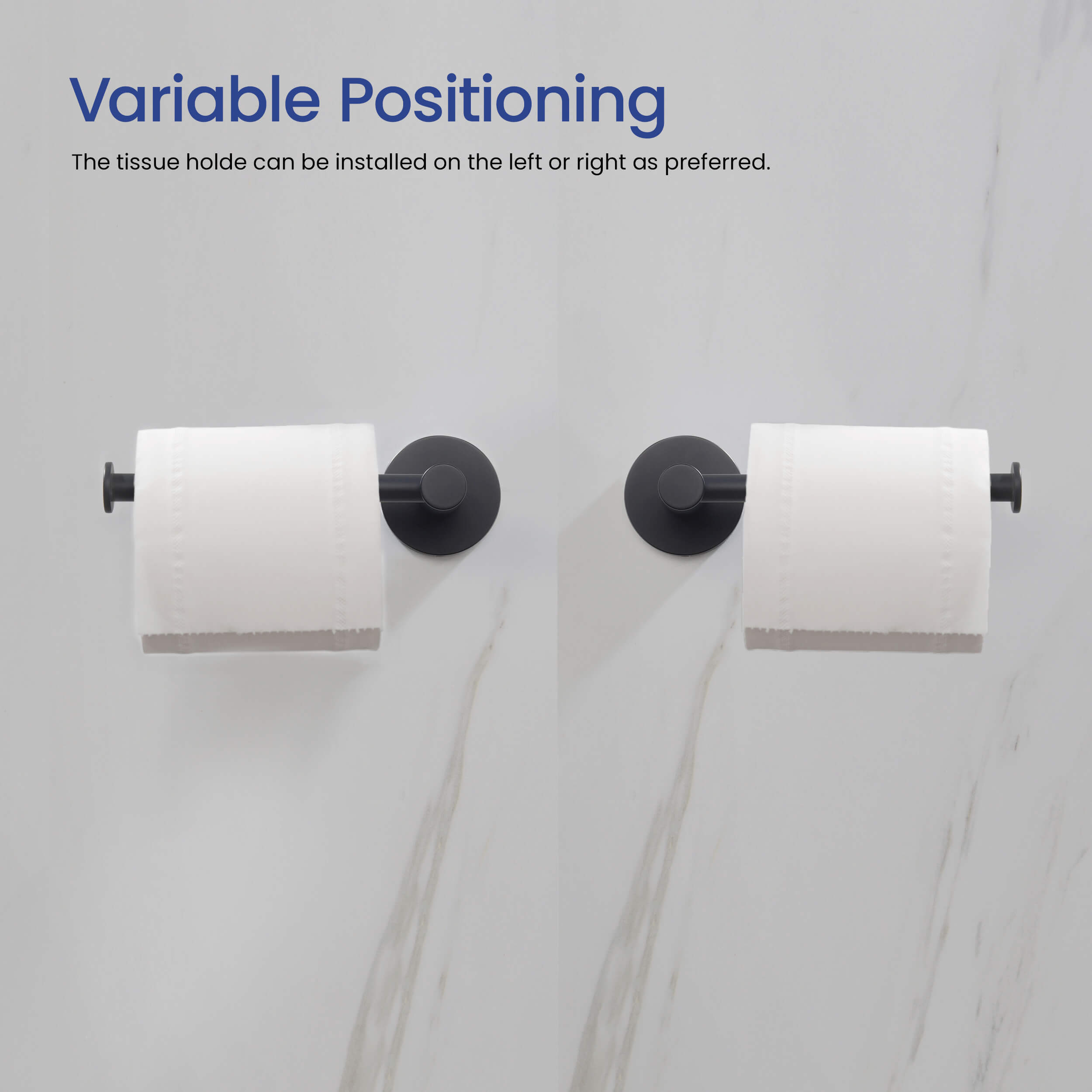 Halo 5-Piece Bathroom Hardware Set - C-CBA14-5-3