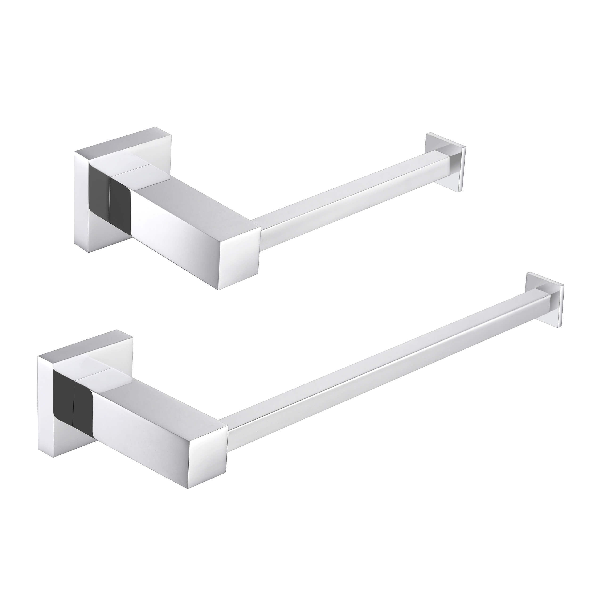 Quadra 2-Piece Bathroom Hardware Set - C-CBA15-2-1