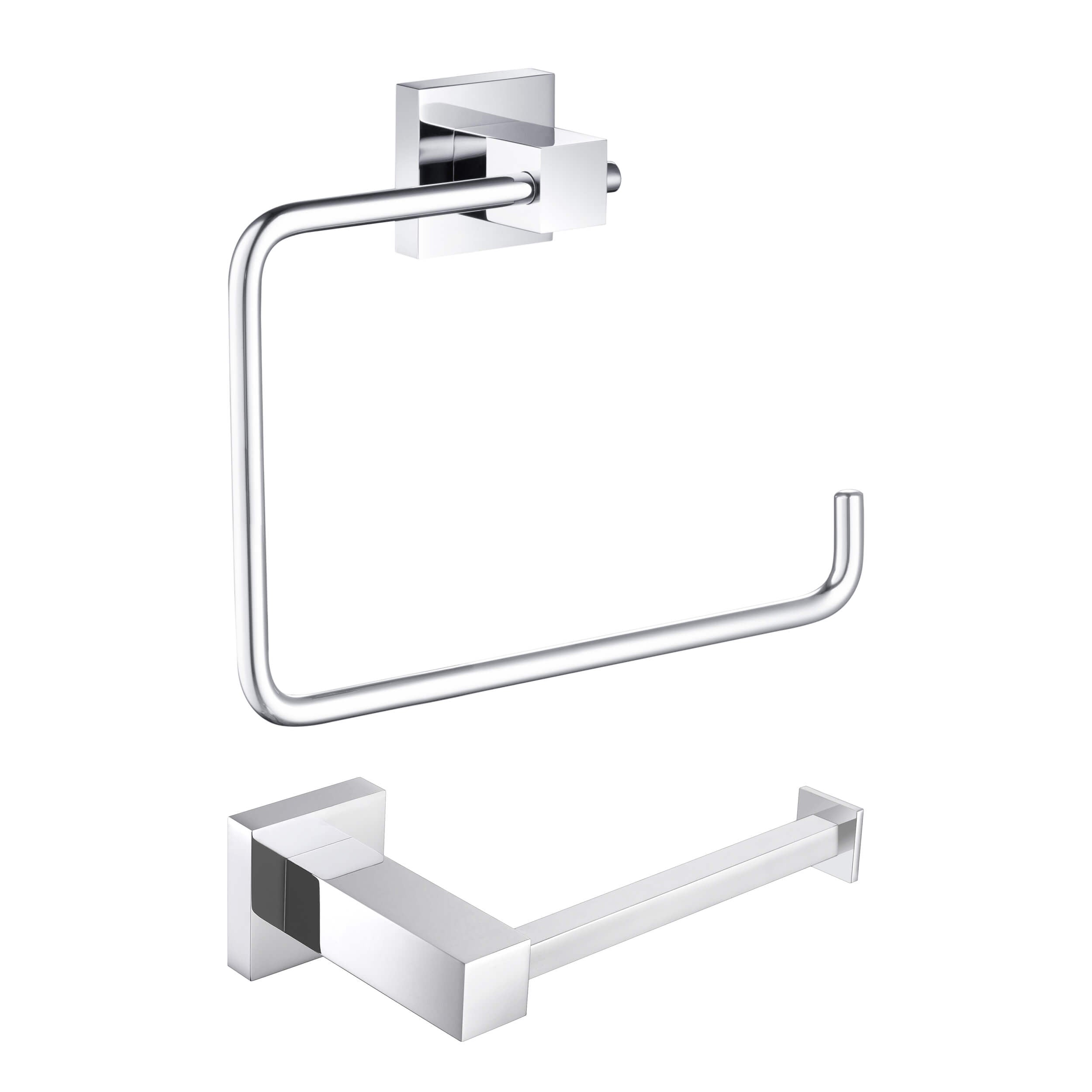 Quadra 2-Piece Bathroom Hardware Set - C-CBA15-2-2