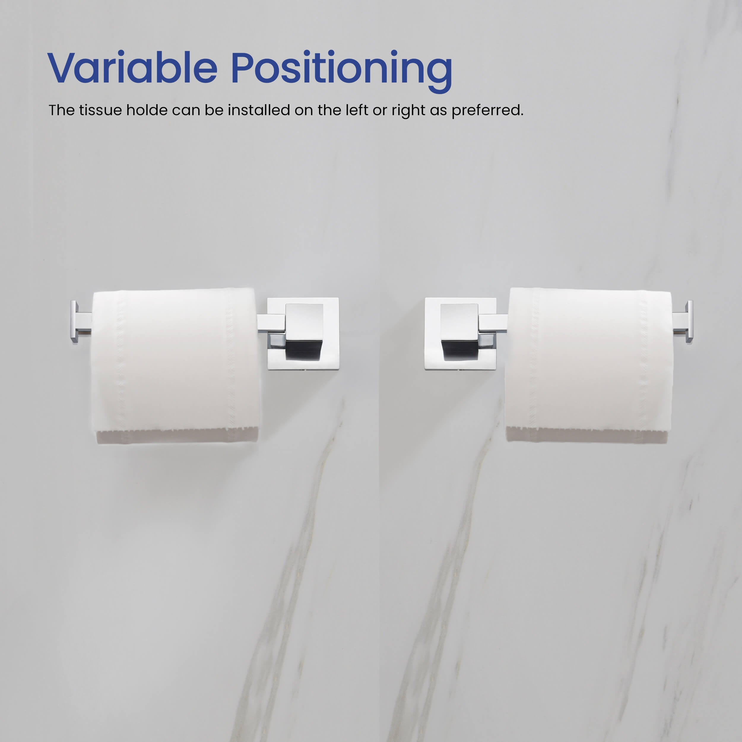 Quadra 5-Piece Bathroom Hardware Set - C-CBA15-5-1